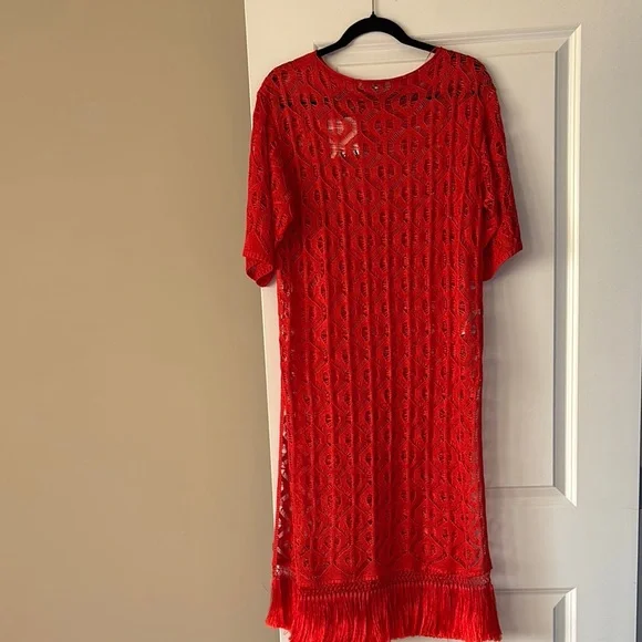 Zara knit fringe dress - Picture 1 of 11